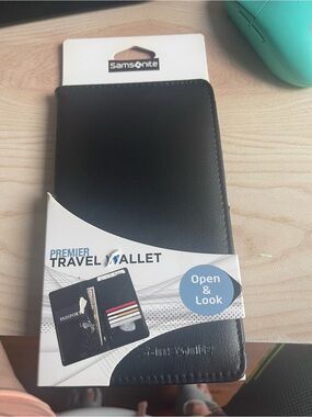 Samsonite Black Premier Travel Wallet